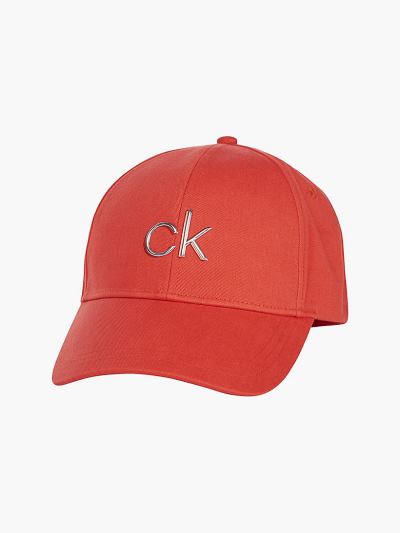 Calvin Klein Táskák & Kiegészítők HU883071 | Calvin Klein Cotton Twill Női Sapka Korall